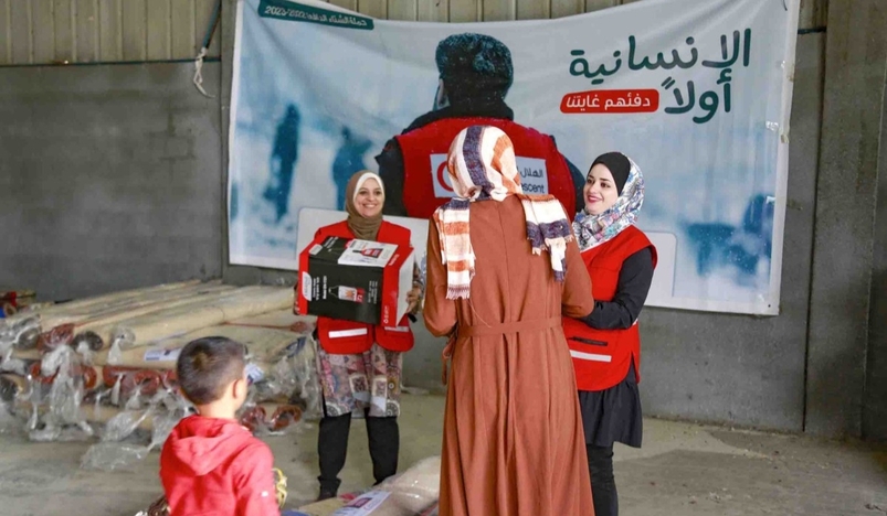 QRCS Distributes Winterisation Kits to 3816 Beneficiaries in Gaza